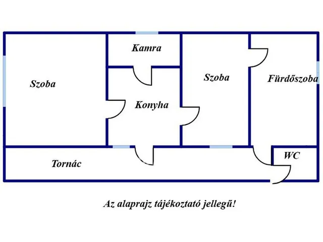 Eladó ház Tiszarád 70 nm