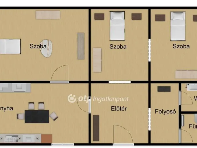 Eladó ház Nádudvar 68 nm