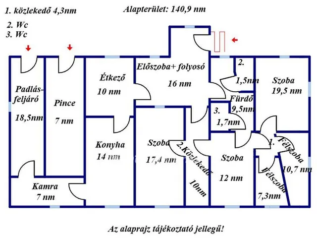 Eladó ház Kisújszállás 140 nm