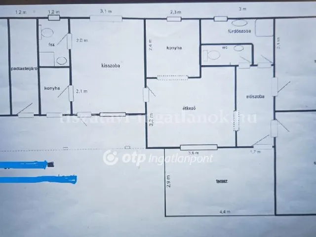 Eladó ház Abádszalók 76 nm