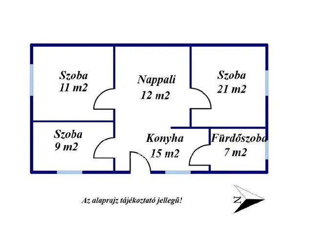 Eladó ház Tápiószele 75 nm