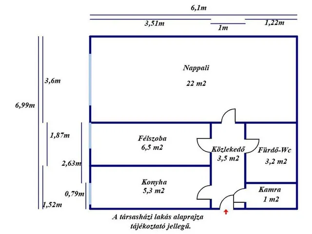 Eladó lakás Szolnok 42 nm