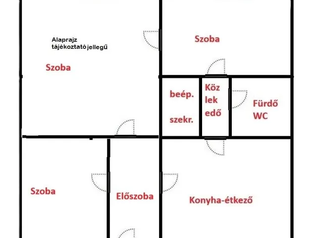 Eladó lakás Debrecen, Belváros 57 nm