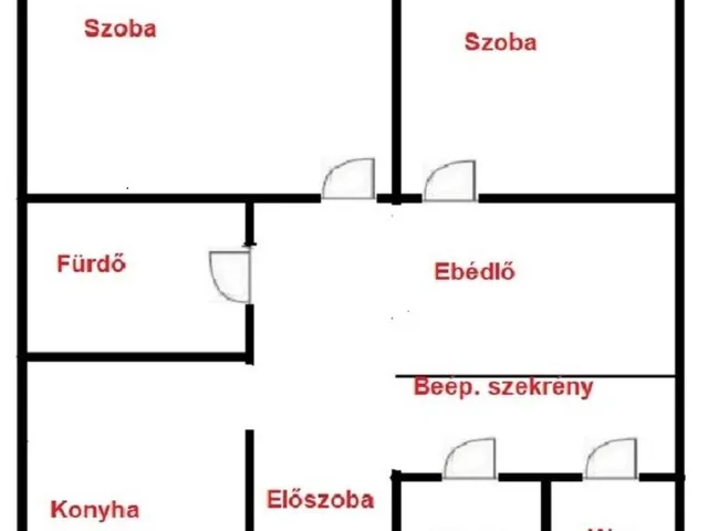 Eladó lakás Debrecen, Vargakert 61 nm
