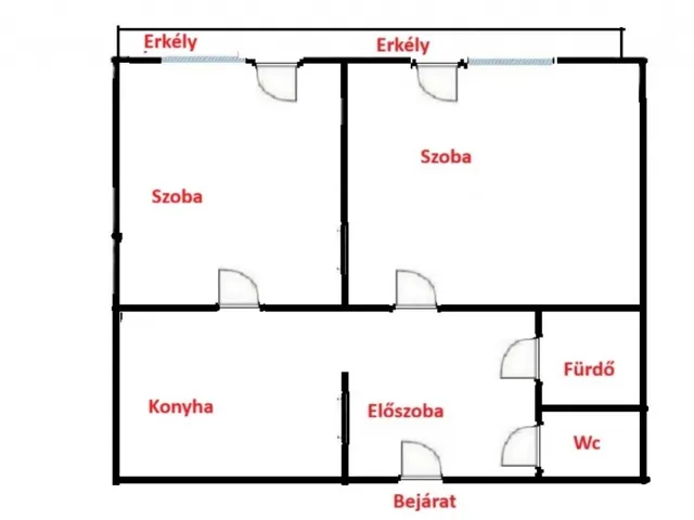 Eladó lakás Debrecen, Újkert 48 nm