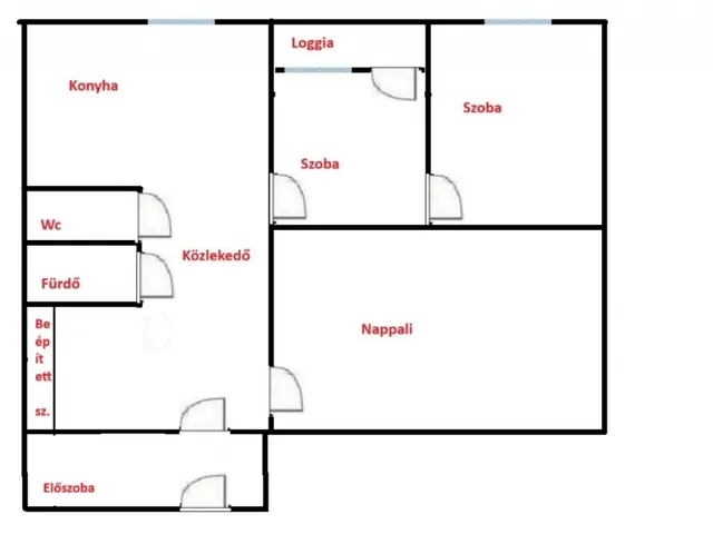 Eladó lakás Debrecen, Belváros 64 nm