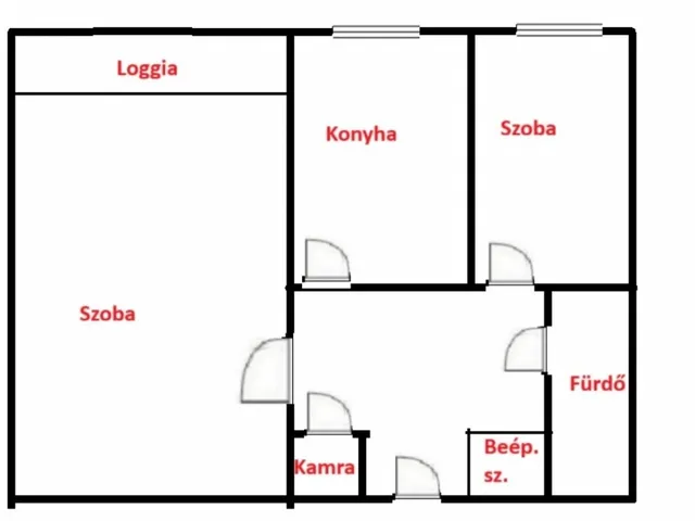 Eladó lakás Debrecen, Belváros 54 nm