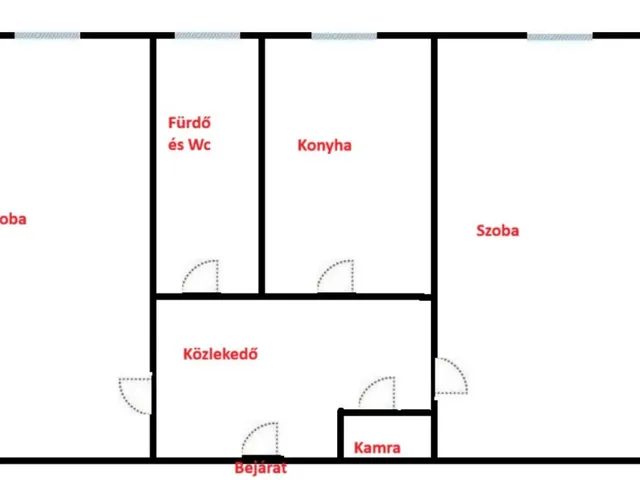 Eladó lakás Debrecen, Libakert 48 nm