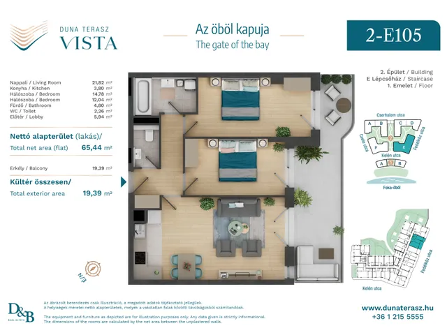 Eladó lakás Budapest XIII. kerület 65 nm