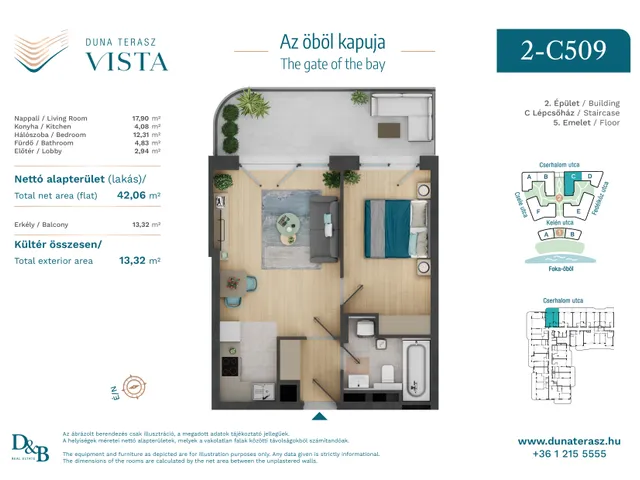 Eladó lakás Budapest XIII. kerület 42 nm