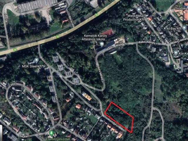 Eladó telek Nyergesújfalu 3429 nm