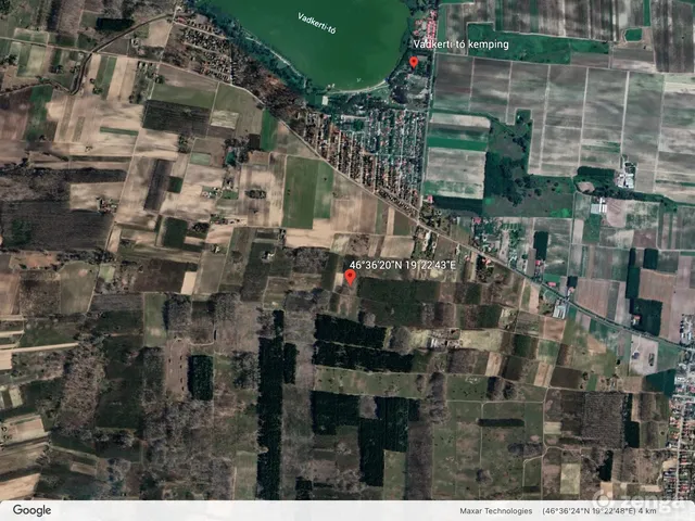 Eladó telek Soltvadkert 4180 nm