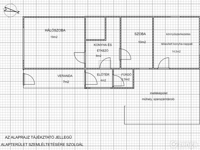 Eladó ház Galgahévíz 65 nm