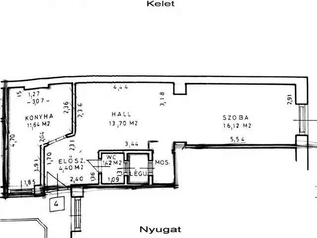 Kiadó lakás Budapest III. kerület, Tímár utca 49 nm