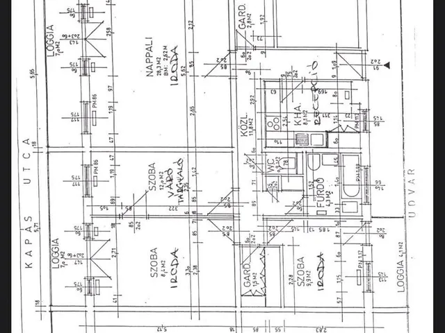 Kiadó lakás Budapest II. kerület 110 nm