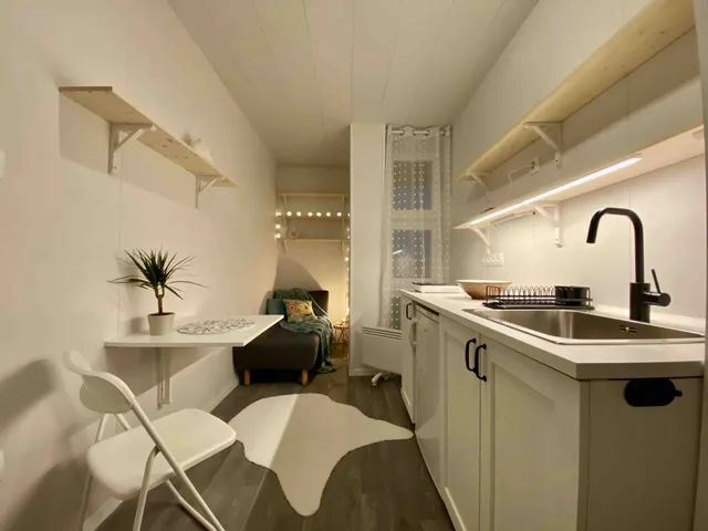 1+1 daire, 16 m²