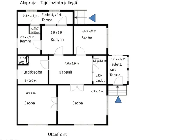 Eladó ház Rákóczifalva 86 nm