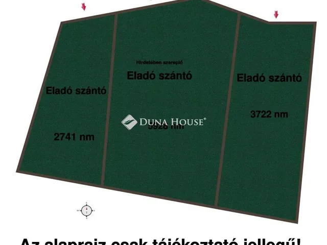 Eladó mezőgazdasági ingatlan Verseg 5928 nm