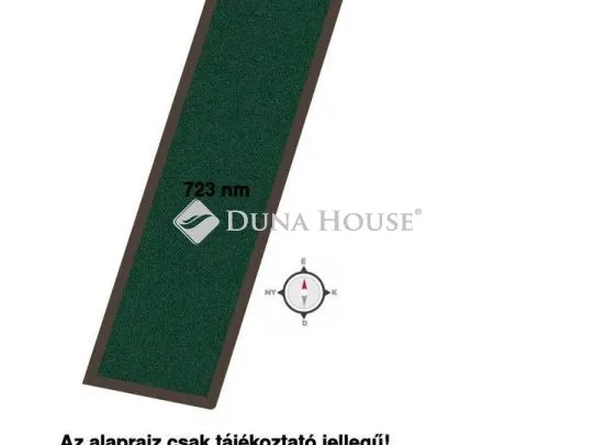 Eladó telek Verseg 723 nm