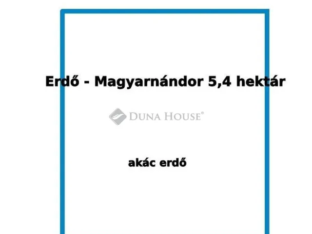 Eladó mezőgazdasági ingatlan Magyarnándor, Külterület 54000 nm