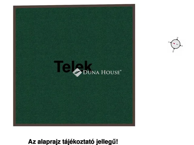 Eladó telek Hatvan 1335 nm
