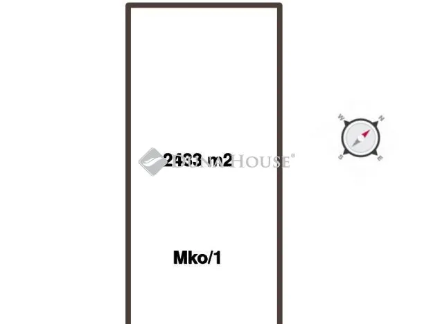 Eladó telek Csömör, Csalogány utca 2433 nm