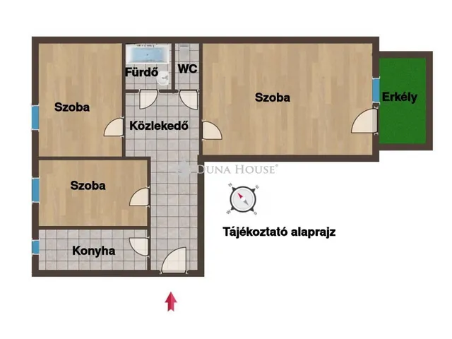 Eladó lakás Budapest XVIII. kerület, Havanna utca 53 nm