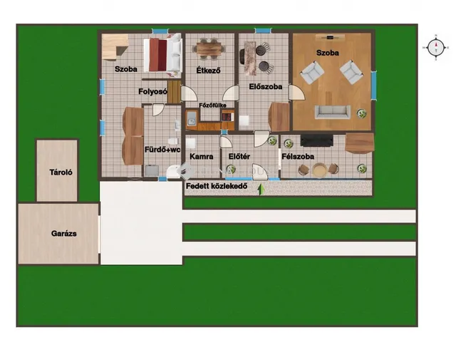 Eladó ház Verseg 83 nm