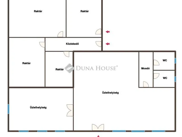 Eladó kereskedelmi és ipari ingatlan Miske 350 nm