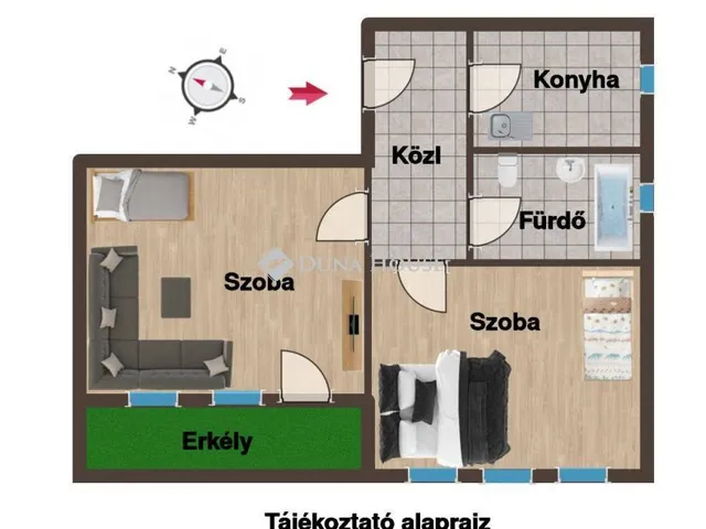 Eladó lakás Hatvan 53 nm