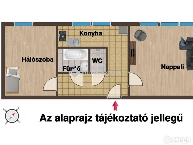 Kiadó lakás Gödöllő, Kossuth Lajos utca 55 nm