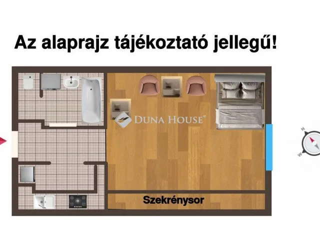 Kiadó lakás Budapest VII. kerület, Dohány utca 36 nm