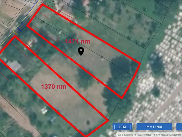 Eladó telek Abasár, Iskola u. 2841 nm