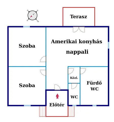 Eladó ház Albertirsa 54 nm