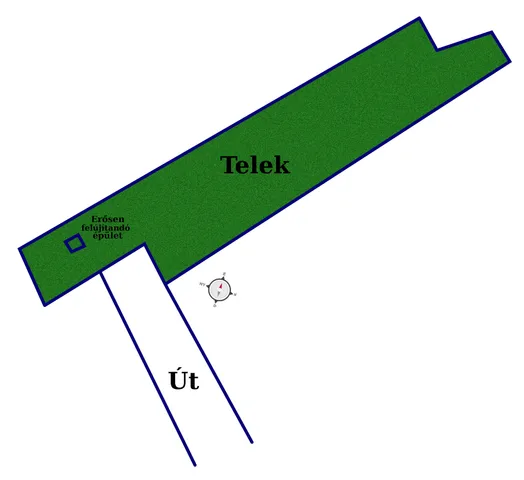 Eladó telek Albertirsa 3829 nm