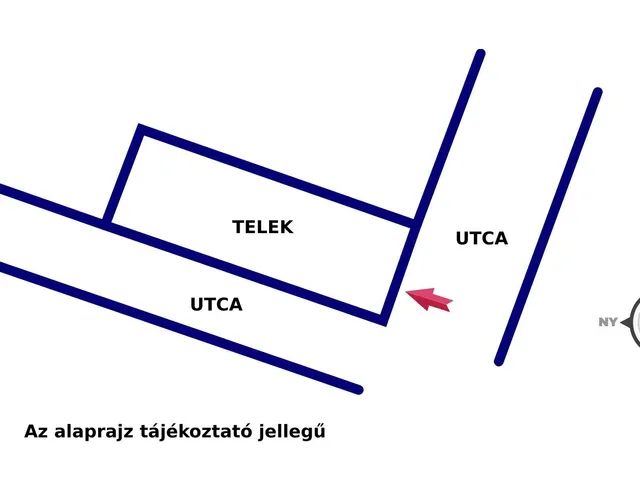 Eladó telek Nyáregyháza 754 nm