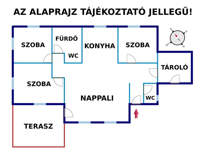 Eladó ház Monorierdő 80 nm