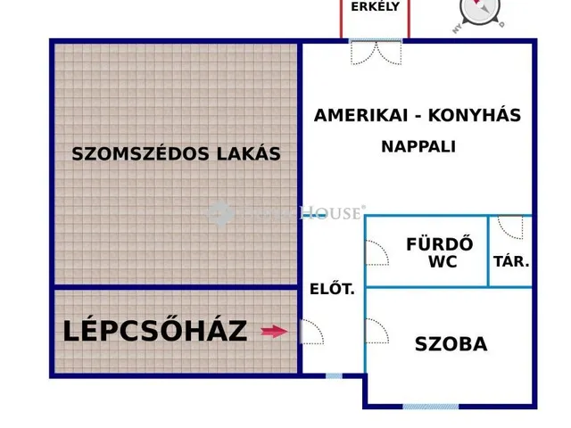 Eladó lakás Monorierdő 56 nm