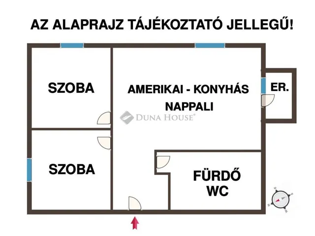 Eladó lakás Albertirsa 43 nm