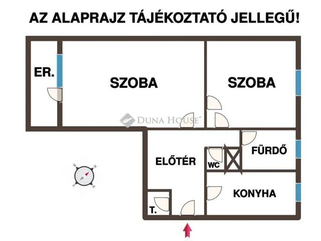 Eladó lakás Budapest X. kerület 55 nm