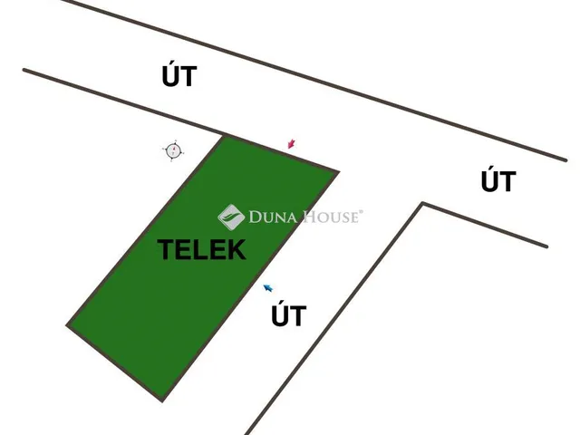 Eladó telek Dunaharaszti 1026 nm