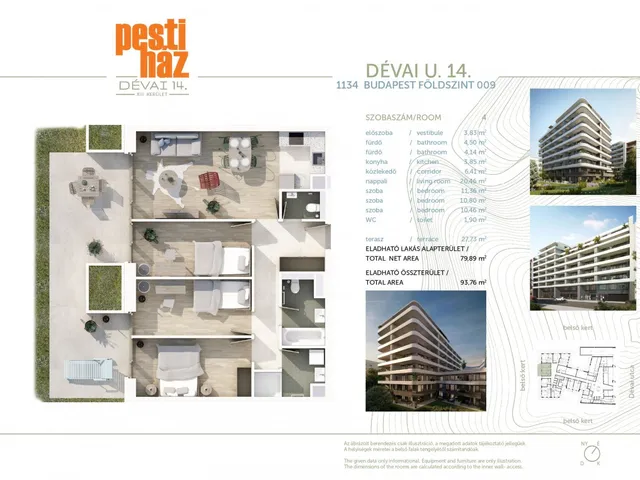 Eladó lakás Budapest XIII. kerület, Angyalföld 80 nm