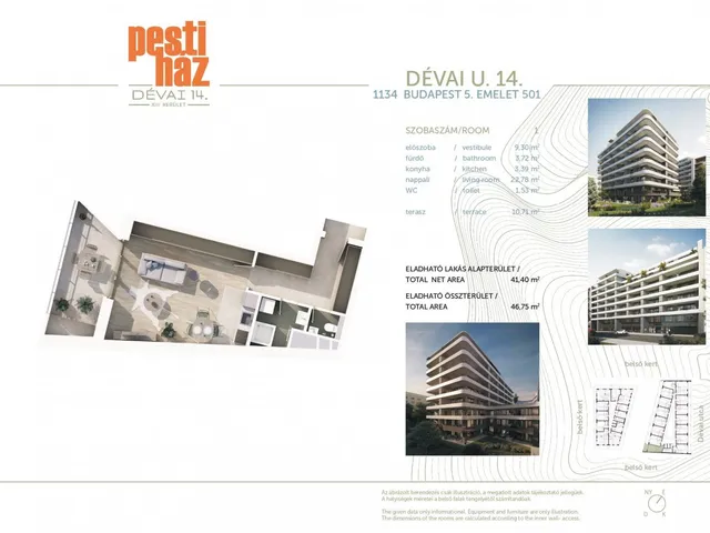 Eladó lakás Budapest XIII. kerület, Angyalföld 41 nm