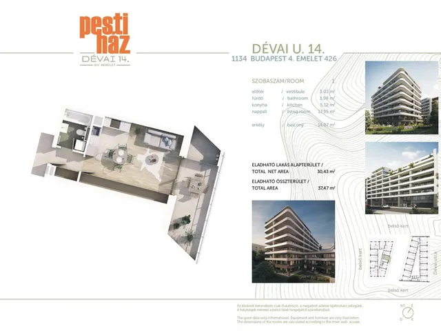 Eladó lakás Budapest XIII. kerület, Angyalföld 30 nm