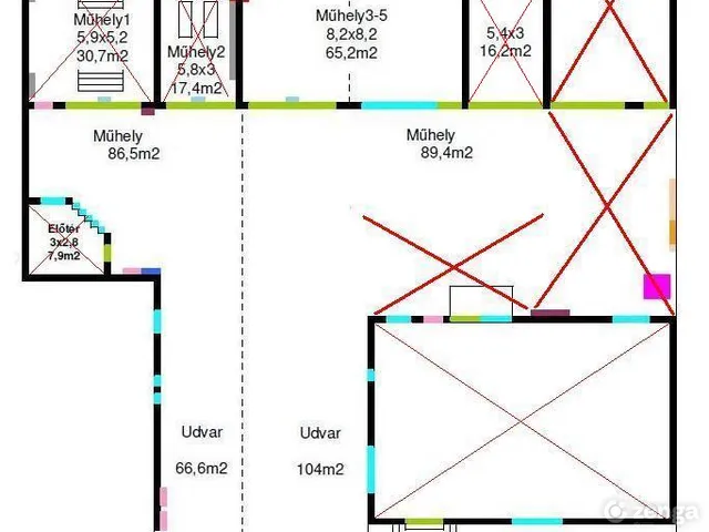 Kiadó kereskedelmi és ipari ingatlan Budapest XVIII. kerület, Ganztelep 74 nm