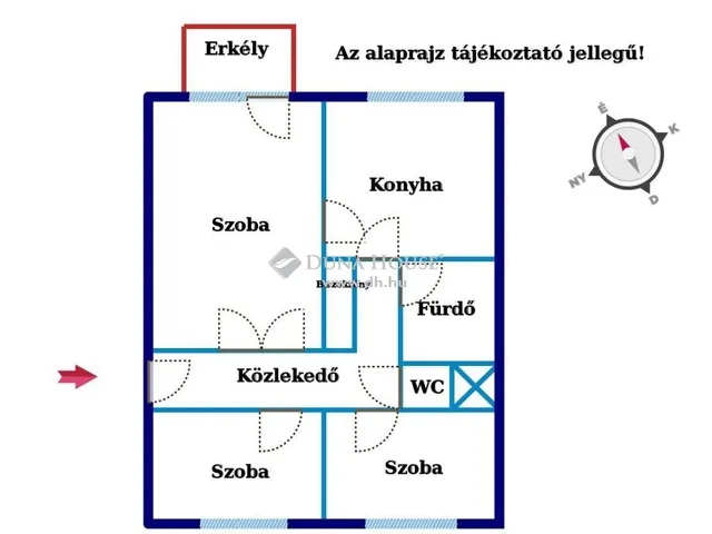 Eladó lakás Zalaegerszeg, Kertváros 62 nm