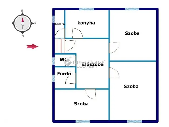 Eladó ház Csákánydoroszló 77 nm