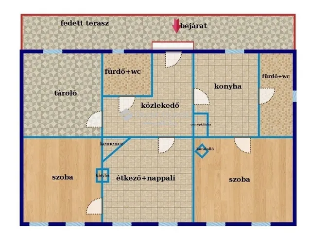 Eladó ház Rádóckölked 125 nm