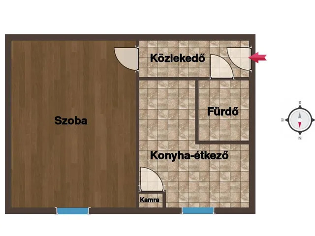 Eladó lakás Zalaegerszeg, Landorhegy 42 nm
