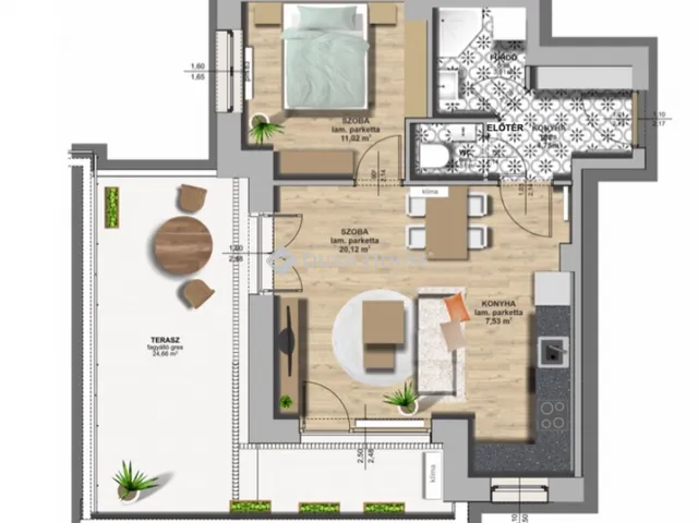 Eladó lakás Zalaegerszeg 59 nm